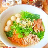 ☆★タイ風あっさりラーメン♪バミーナーム★☆